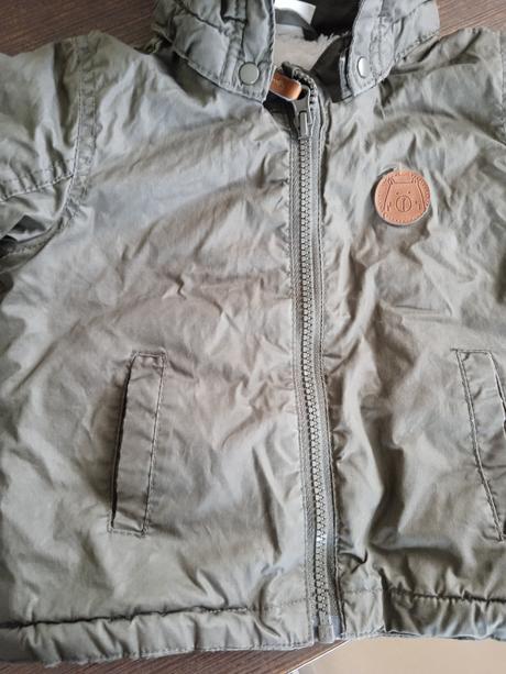 Zimná bunda, h&m,80