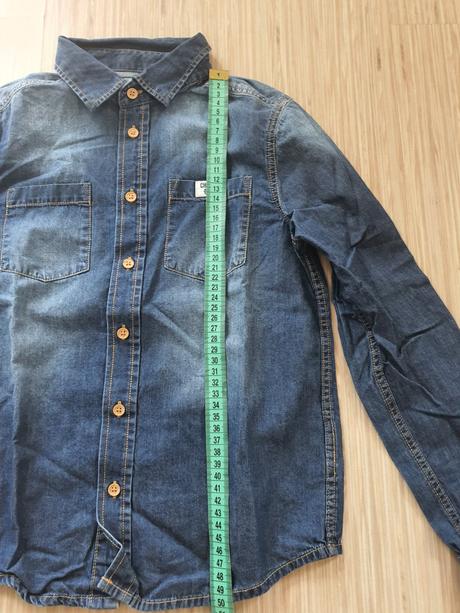 Riflová košeľa ch8, pepperts,140