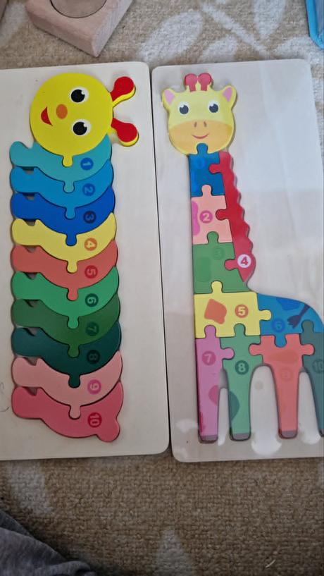 Drevené puzzle, 