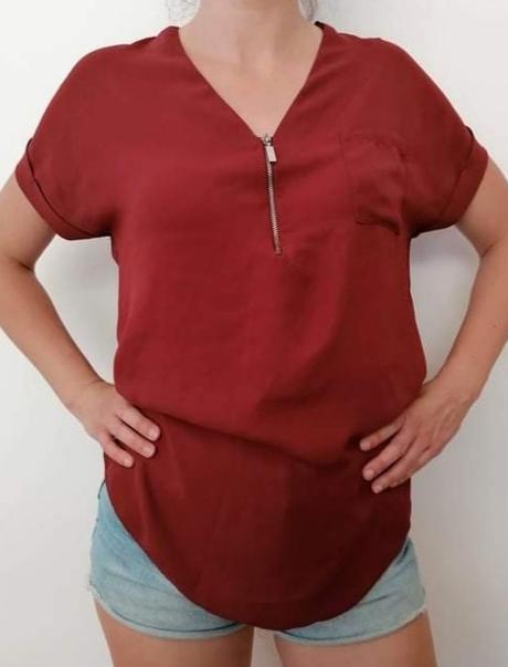 Priehľadná oversize blúzka select, select,m