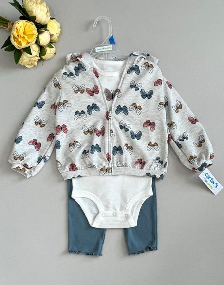 Carter's dievčenská súprava 3ks na 24 mesiacov, carter's,86