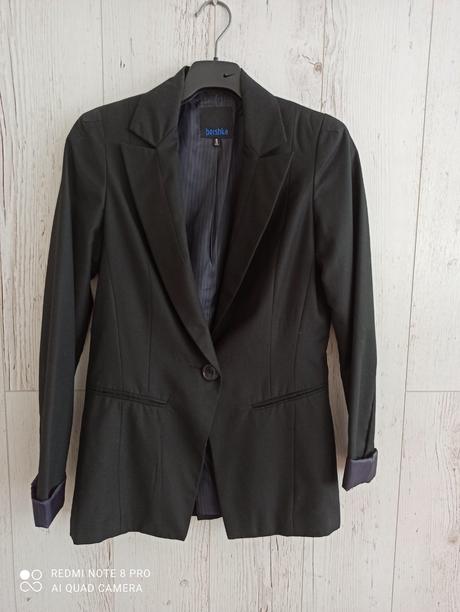 Čierne sako bershka, bershka,s