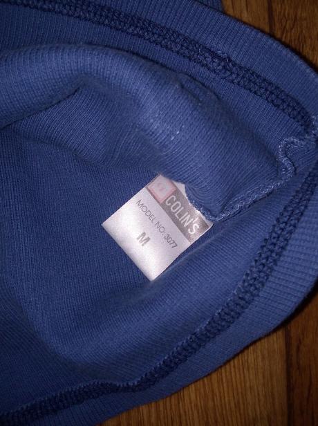 Športové tričko colins m s lyžami top stav, m