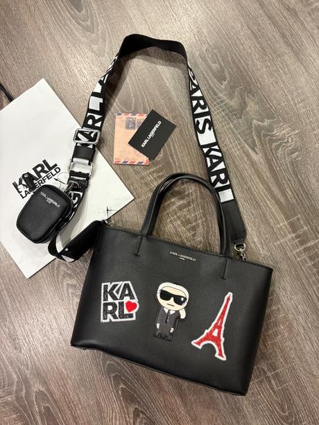 Karl lagerfeld nova crossbody kabelka, karl lagerfeld