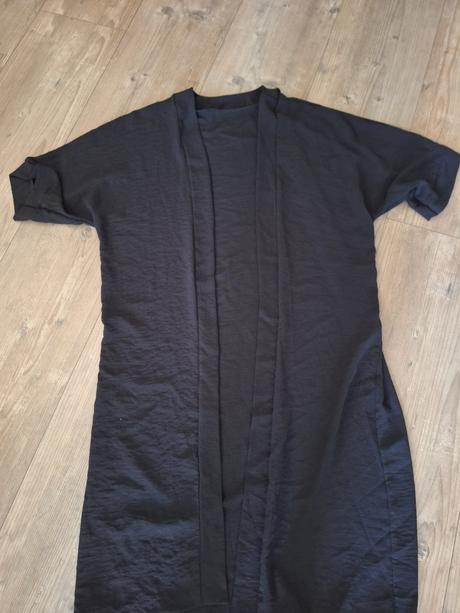 Cierny prehoz/cardigan,