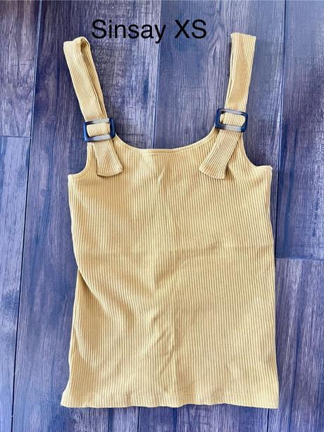 Horčicové tielko, sinsay,xs