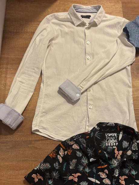 Krásne chlapčenské košele veľ 152/158, 152