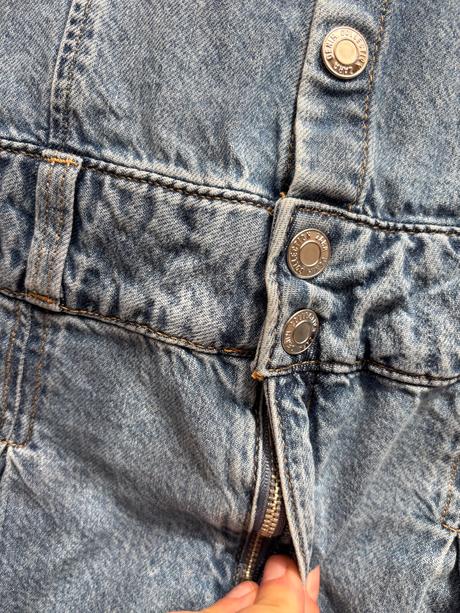 Riflové šaty zara, zara,140