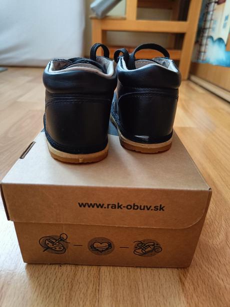 Rak 19 a 20 prechodné topánky, rak,19