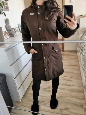 Hnedý kabát the north face, m