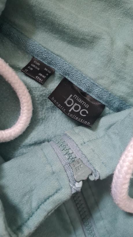 Nosiaca/tehotenska mikina, bonprix,l