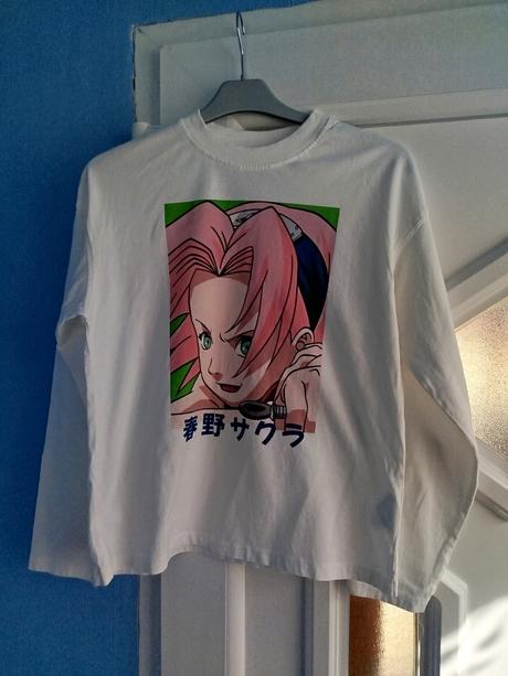 Naruto tričko 158/164, h&m,158