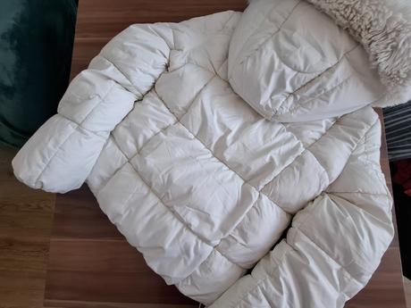 Zimná puffková bunda, bershka,s