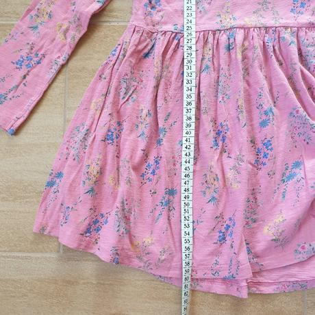 Šaty ružové s kvietkami next, next,116