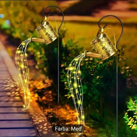 Krhlička - solarna lampa, 