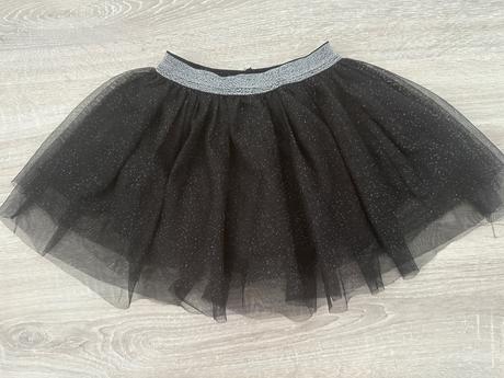 Tylová sukňa s trblietkami zn.minoti, minoti,86