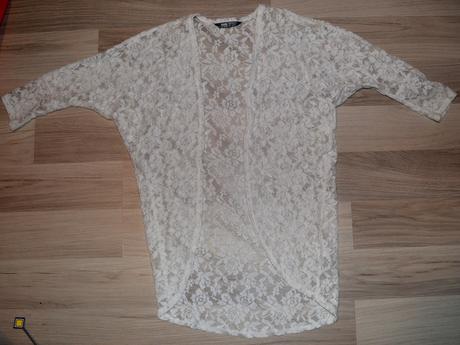 Čipkový kardigan, lindex,140