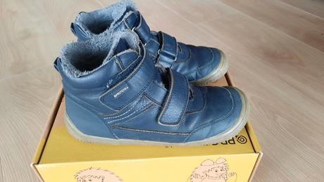 Zateplene barefoot topanky, protetika,34