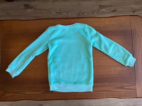 Teplá chlpatá mikina s jednorožcom premieňacím, kiki&koko,128