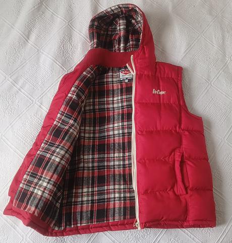 Panska vesta lee cooper l dvojity zips, lee cooper,l