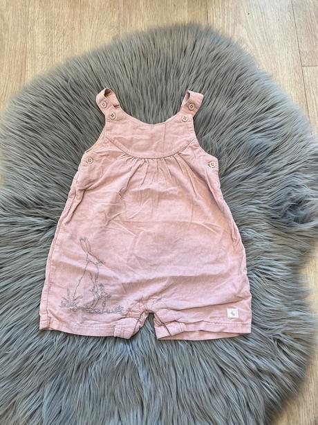 Dievčenské menčestrové šortky na traky (74-80), tu,74