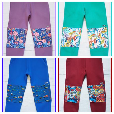 Softshelláky, tepláky so softshellovými záplatami, 86 - 152