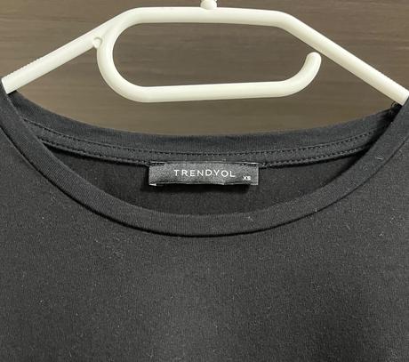 Asymetrické oversize tričko, xs