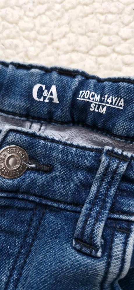 Zateplené rifle, c&a,170