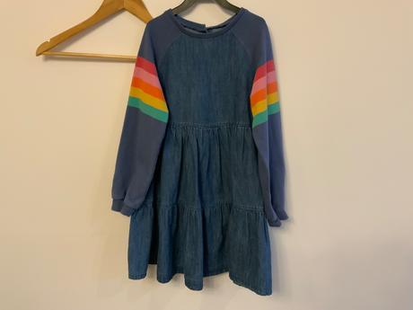 Next krásne denimové šaty 8 rokov, next,128