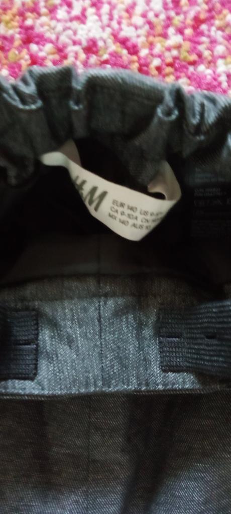 Zateplené nohavice, h&m,140
