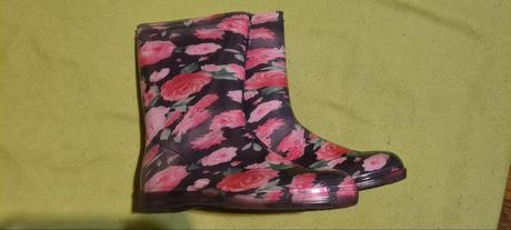 Kvetinové gumáky, roháčan,40