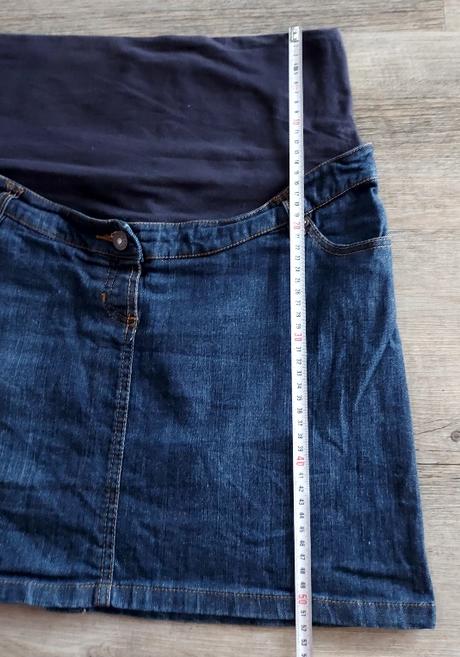 Rifľová tehotenská sukňa, 40