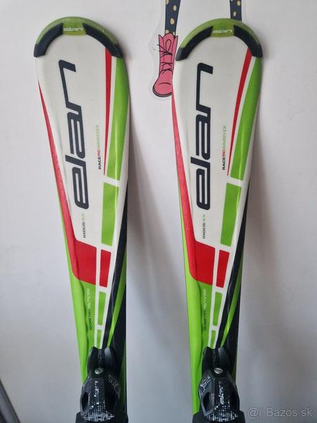 Lyže elan 130 cm + paličky, elan,130-139 cm