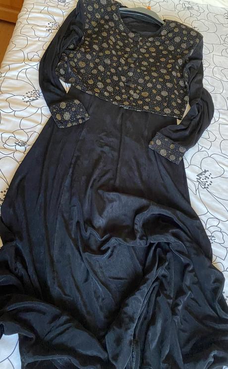 Dlhé spoločenské šaty s bolerkom v. s-m, s