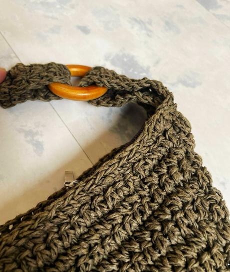 Naturálna taška crossbody, 