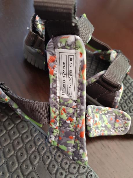 Sandálky crossroad vel. 25 vd 16,7cm, 25