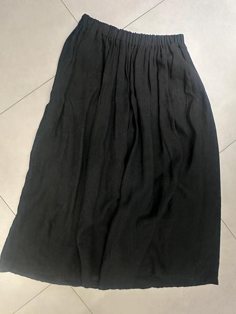 Široké ľanové nohavice/sukna ninja retzer, xl