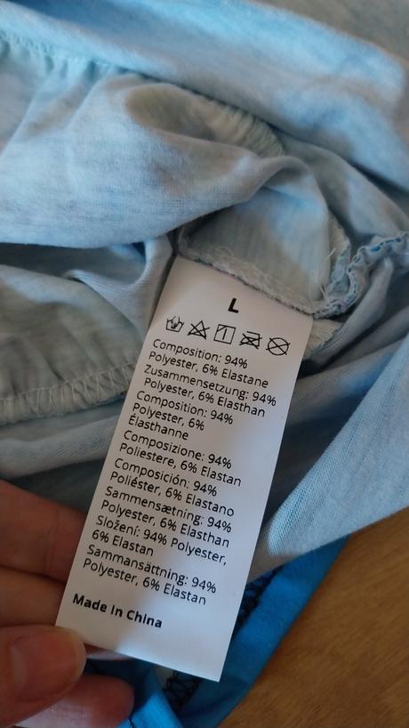Motylovy top/tricko v. l, l