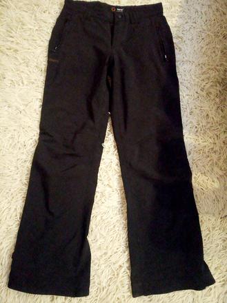 Outdoorové nohavice s-m - čirne, s