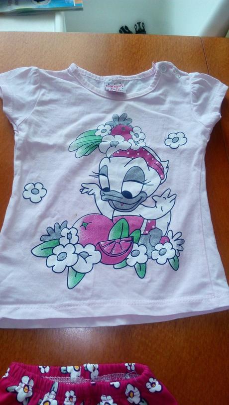 Letná súprava tričko+ 3/4 legíny, 80