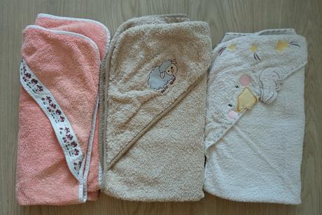 Osuška pre novorodeniatko 3 ks, 