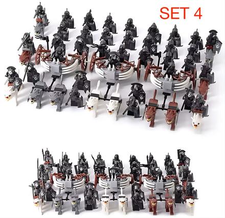 Figúrky pán prsteňov 5 typ lego, nové,