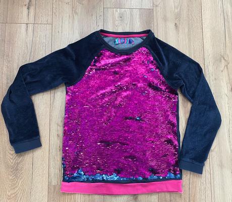 Detska mikina s flitrami desigual, desigual,146