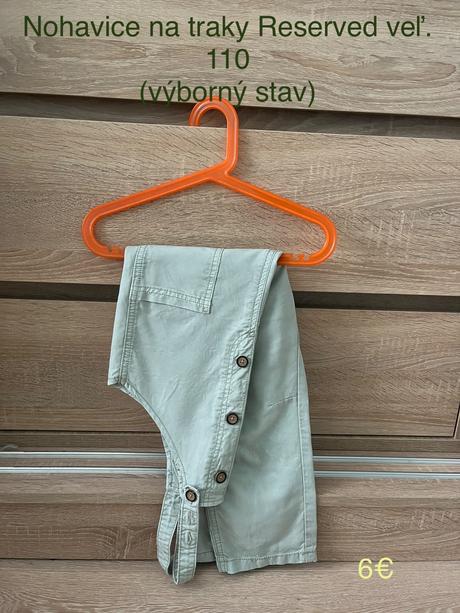Nohavice na traky reserved veľ. 110, reserved,110