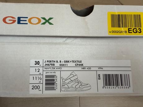 Clenkove tenisky geox arzach - super stav, geox,30