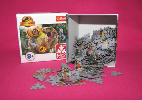 Jurský park nano puzzle s 362 dielikmi, 