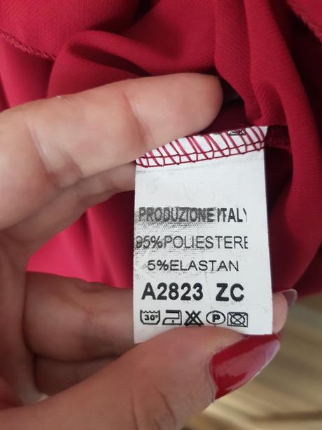 Bordové šaty, 36 - s