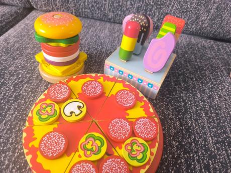 Hračky z dreva - príslušenstvo do kuchynky, 