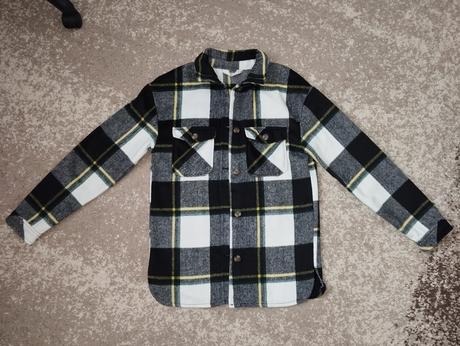 Košeľa/košeľová bunda, h&m,s