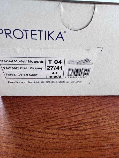 Šľapky protetika 41 unisex, protetika,41